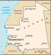 Mauritanias map