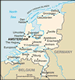 Netherlands map