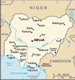 Nigerias map