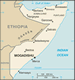 Somalias map