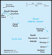 South Georgia and the South Sandwich Islands map