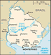 Uruguays map